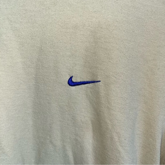 Nike Loose Fit Muted Yellow Athletic Men’s Tee Large - Picture 4 of 5